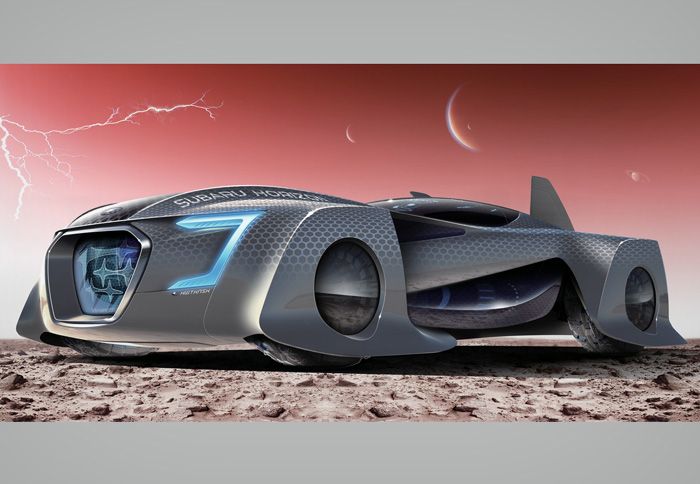 Το Subaru HORIZON της ταινίας Divided, στην οποία η Γη, 200 χρόνια μετά, δεν είναι όπως την ξέρουμε.